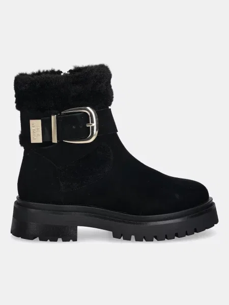 Замшевые ботинки Steve Madden черные
