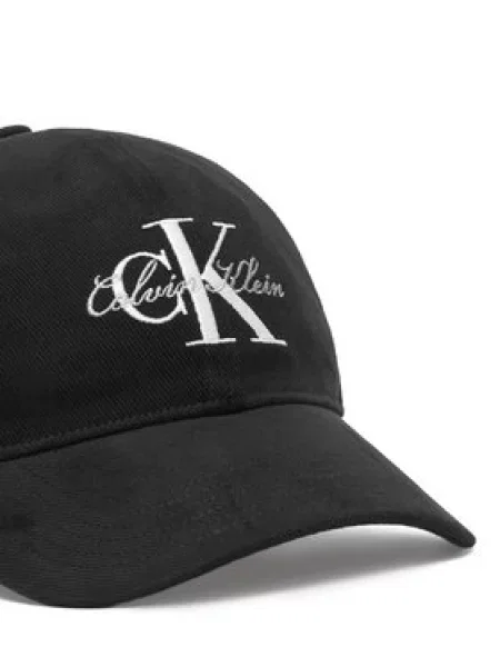 Calvin Klein Čiapka / biela čierna