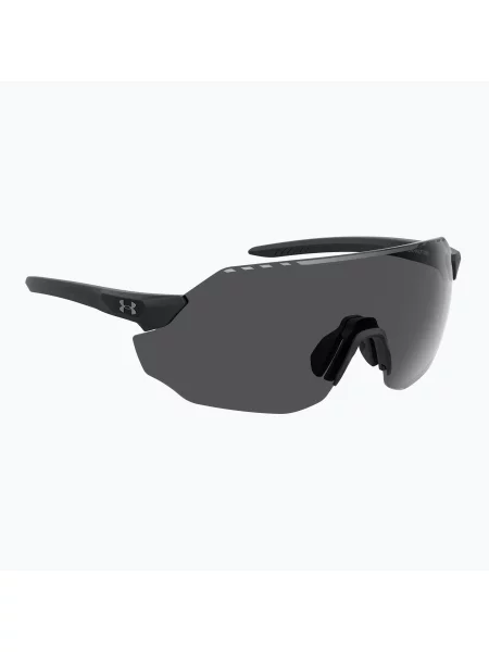 Okulary przeciwsłoneczne Under Armour Halftime matte black/grey oleophobic czarne