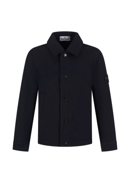 Kurtka dziecięca Stone Island niebieska