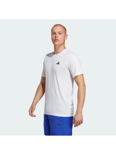 Koszulka Adidas z nadrukiem biała