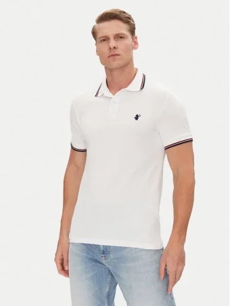 Save The Duck Tricou polo alb