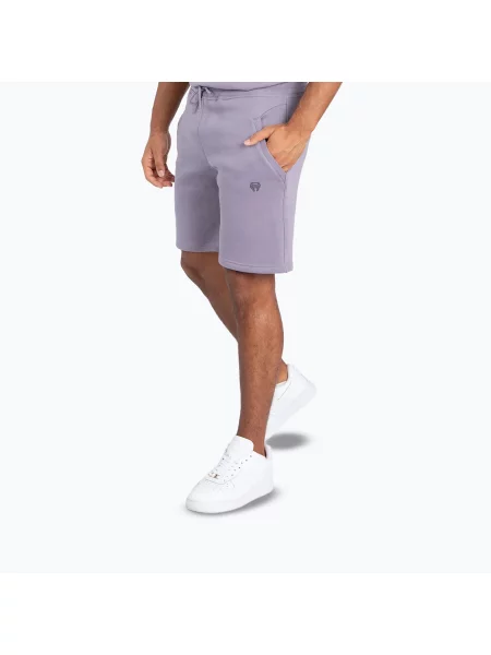 Pantaloni scurți bărbați Venum Silent Power Cotton lavandă gri