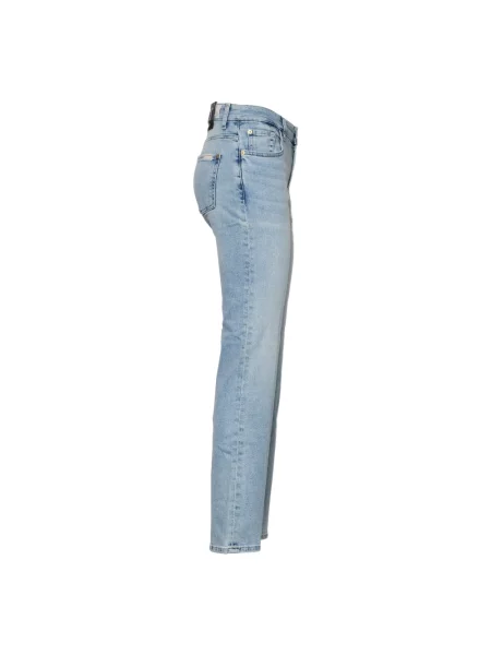 Jeansy 7 For All Mankind niebieskie