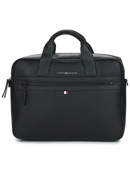 Geantă pentru laptop Tommy Hilfiger negru