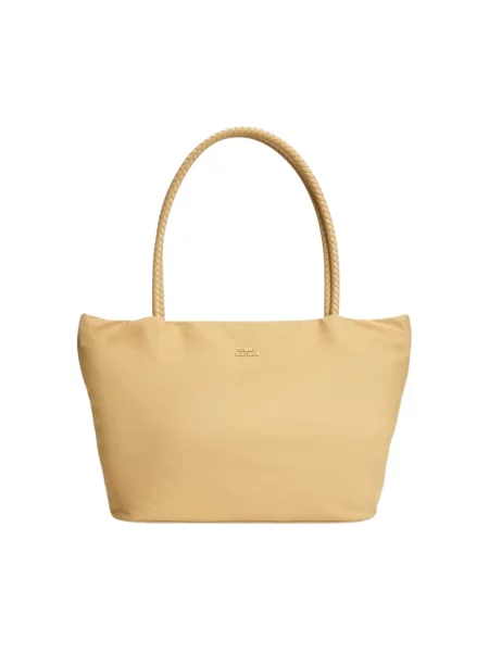 Tommy Hilfiger torebka shopper beżowa