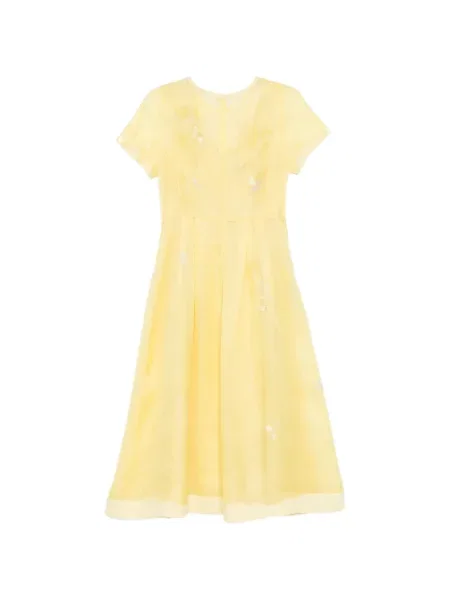 Rochie midi Shiatzy Chen galben
