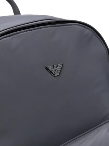 Σακίδιο πλάτης Emporio Armani με αυτόγραφο γκρι