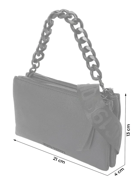 Ročna torba Steve Madden črna