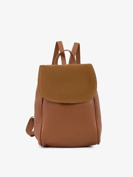 Regina Notte Рюкзак Замша/шкіра коричневий