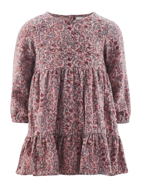 Happy girls Rochie albastru / roz pal / bordeaux roșu