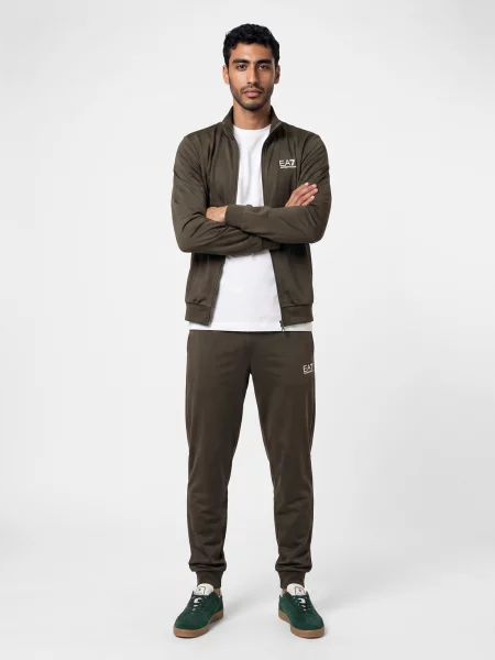 Oblek Emporio Armani Ea7 hnedá
