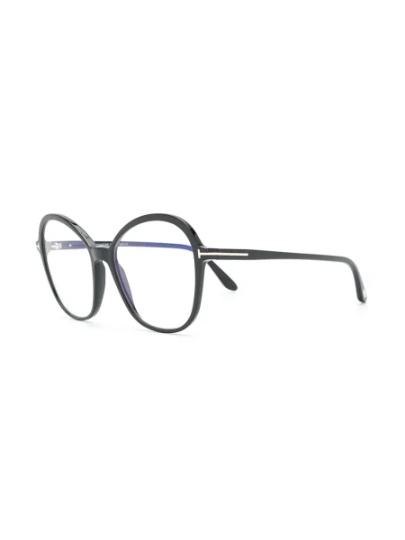 Ochelari de soare pătrați Tom Ford Eyewear negru