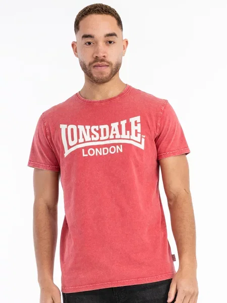 Lonsdale Stofa Футболка червоний