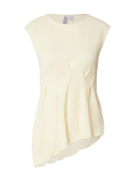 PIECES Top PCMALIE pastel galben