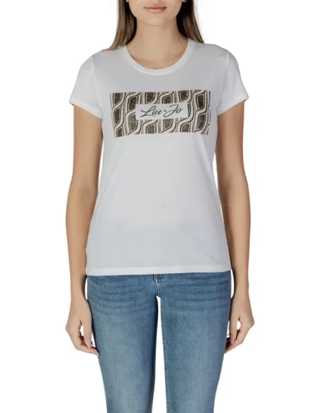 Majica Liu Jo s potiskom črna