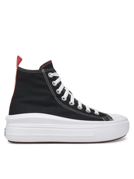 Plátěnky Converse CHUCK TAYLOR ALL STAR MOVE PLATFORM černá
