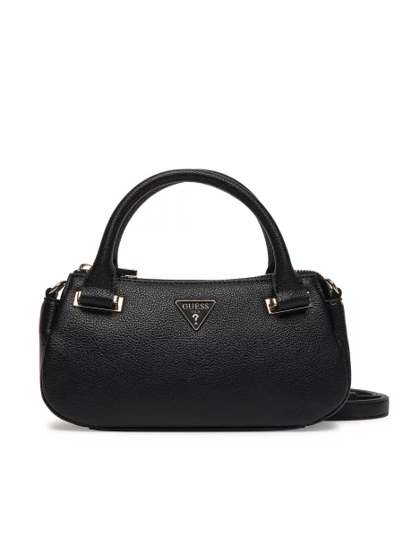 Τσάντα Guess Evie Mini μαύρο