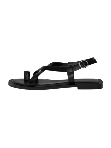Pull&Bear Flip-flops negru