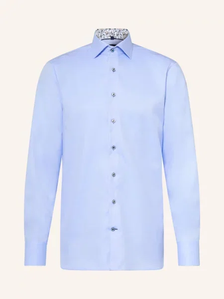 Olymp Signature Košile Signature Střih Tailored Fit tmavě modrá