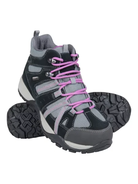 Direction — wodoodporne buty trekkingowe szerokie Grey szare