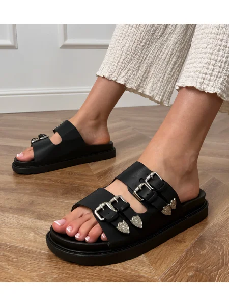 Papuci Gemre negru