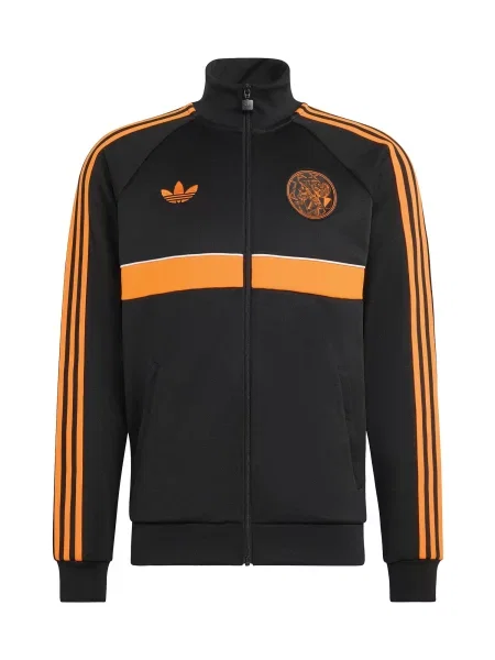 ADIDAS PERFORMANCE Jachetă de trening Ajax Amsterdam portocaliu negru