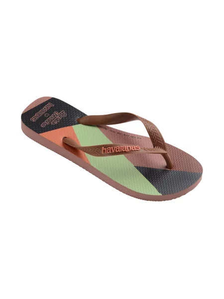 Havaianas x Barbie Ferreira Crocus Rose Kobiety Sandały Havaianas Brązowy Size: czarny