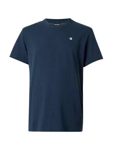 G-STAR Tricou albastru marin alb