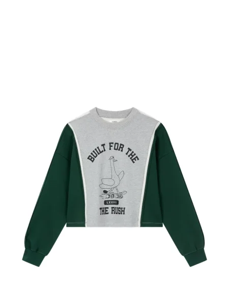 Hanorac Tomboy cu imagine gri