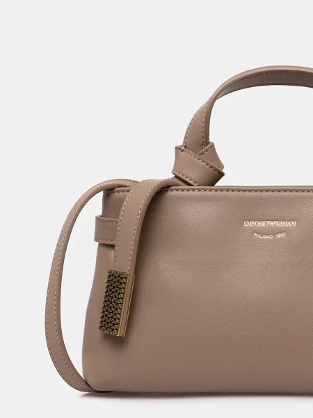 Emporio Armani bőr táska bézs