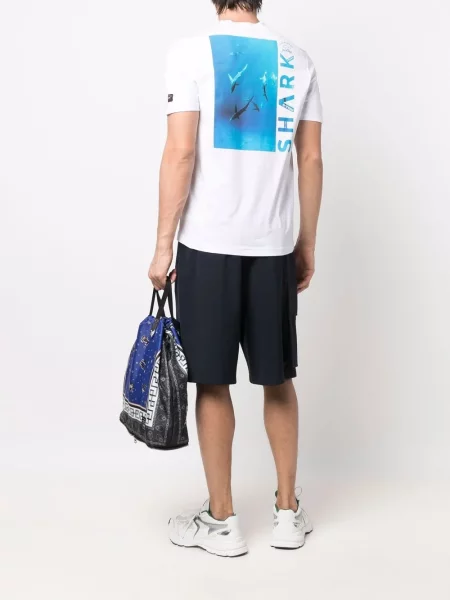 Μπλούζα Paul & Shark με σχέδιο λευκό