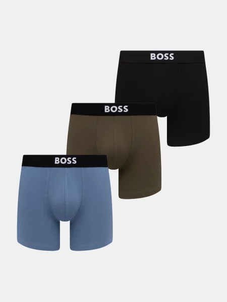 BOSS bokserki z BoxerBr 3P BOSS ONE zielone