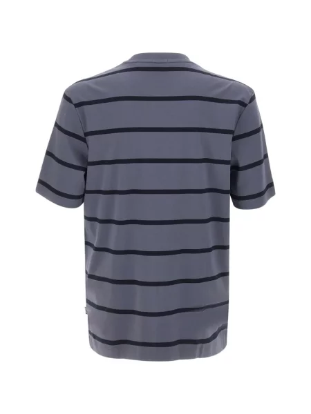 Tricou Boss cu dungi gri