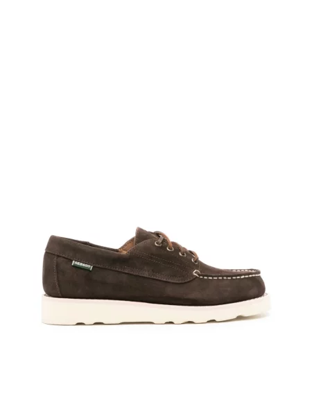 Półbuty Sebago zamszowe brązowe