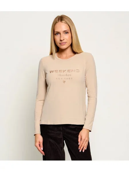 Weekend MaxMara Bluză Wkdcestino bej