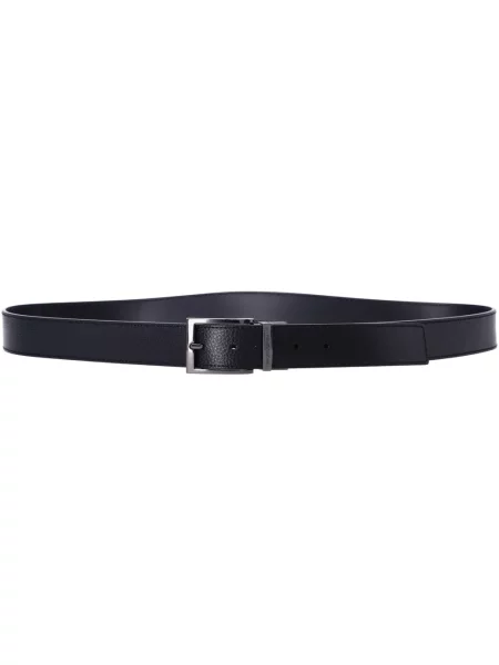 Curea Emporio Armani din piele negru