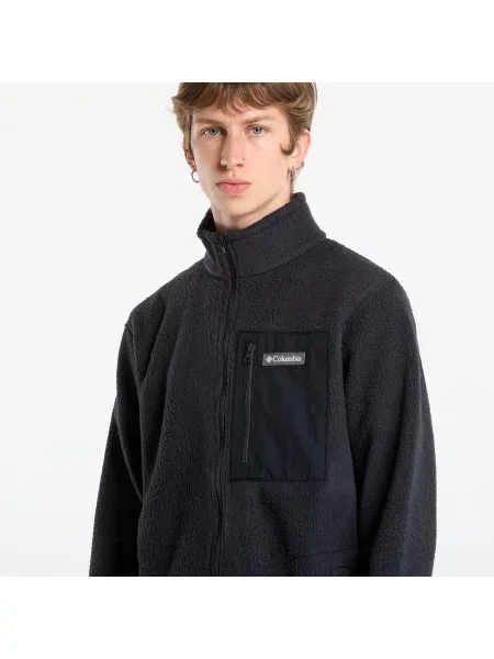 Φούτερ Columbia Jasper Ridge™ Pebbled Full Zip Fleece Black S μαύρο