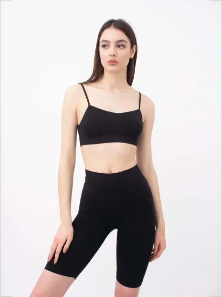 Велосипедки Giulia мікрофібра чорний