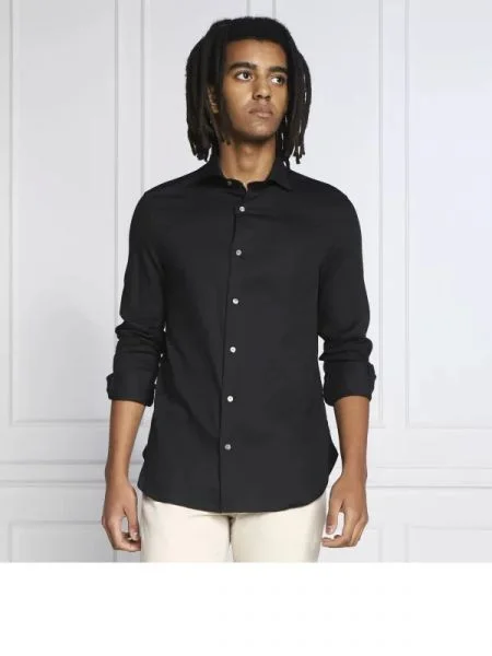 Emporio Armani Cămașă negru