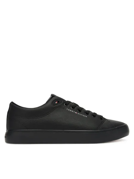 Tommy Hilfiger Sneakers Th Hi Vulc Core Low Ii Ess negru