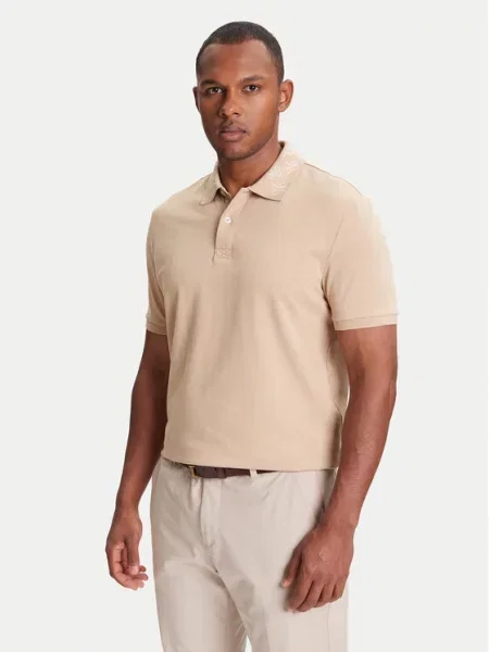 Polo majica Guess bež