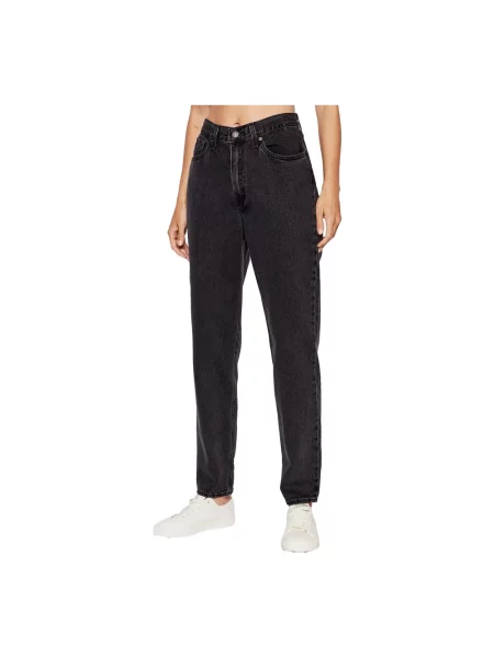 Levi's® Jeansy Mom schwarz czarne