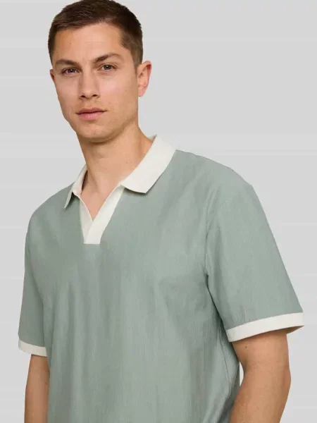 Koszulka polo z czystej bawełny o kroju regular fit Tom Tailor Denim