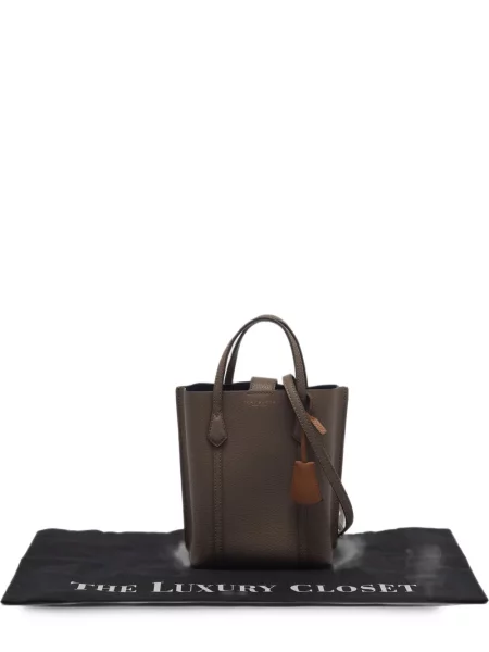 Geantă shopper Tory Burch maro