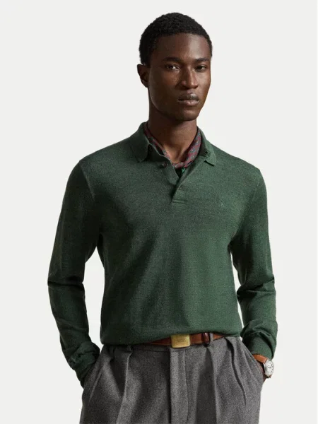 Polo Ralph Lauren Пуловер Тъмнозелен