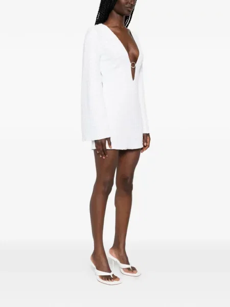 Rochie mini Oseree alb