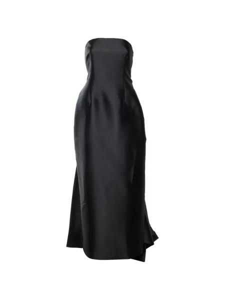 Rochie de seară Solace London fără bretele negru