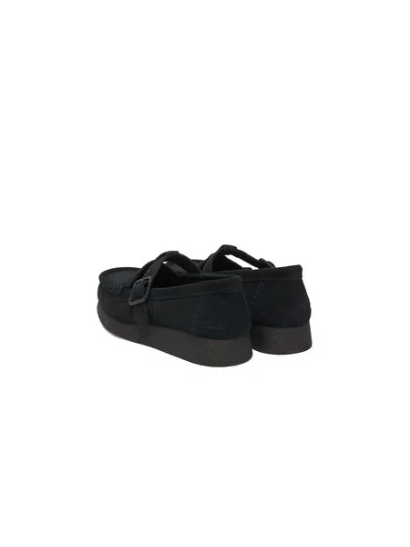 Nizki čevlji Clarks WallabeeEVOBar črna