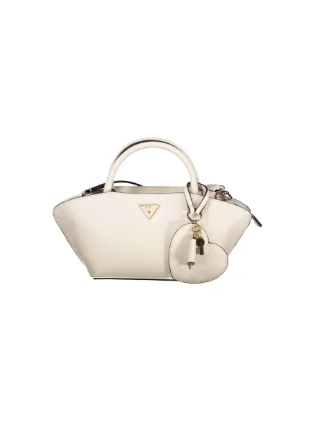 Lniana mała mały listonoszka Guess beżowa